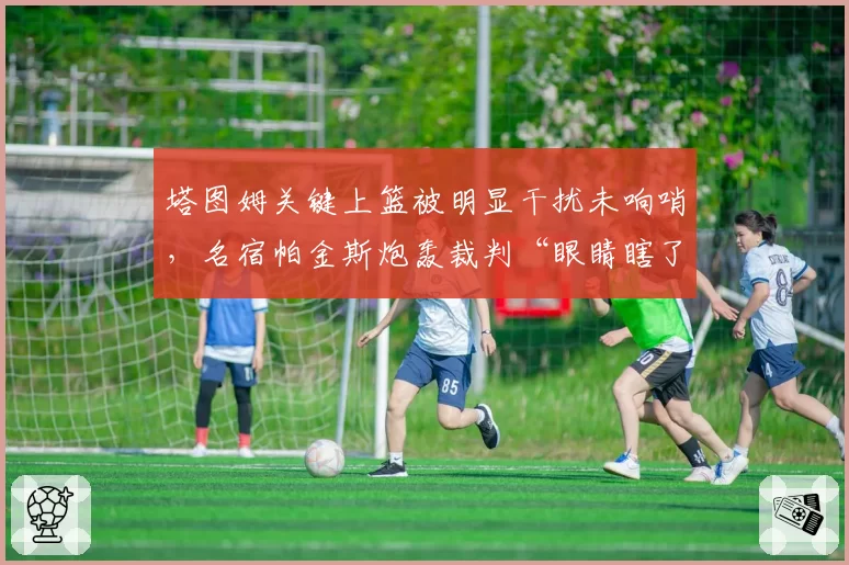 塔图姆关键上篮被明显干扰未响哨,名宿帕金斯炮轰裁判“眼睛瞎了”